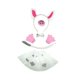 thumbnail image 4 of Orejas y cola de cerdo, peluche adorable para juegos de rol y cosplay, ideal para regalos, fiestas y ocasiones especiales. Juego de 6 guantes rosas, 4 of 9