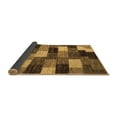 thumbnail image 2 of Ahgly Company Indoor Round Abstract Brown Modern Area Rugs, 5' Round, 2 of 4