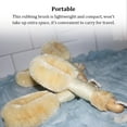 thumbnail image 3 of Sisal Brush Graspable Hang Shower Wear-resistant Dry Brushing Clean Rubbing Tool Bathing Massage Exfoliating Multi-Purpose Wood Color, 3 of 9