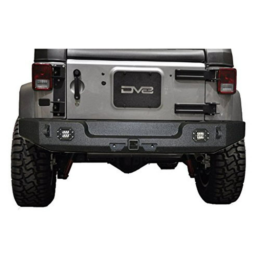 DV8 Offroad Full Length Rear Bumper w/Lights (Works w/TC-6) RS-11 ...