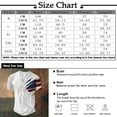 thumbnail image 3 of Mens 250th Anniversary Usa Shirt Graphic Henley Shirts Vintage Short Sleeve Tee Casual Button Down Independence Day Shirts, 3 of 4