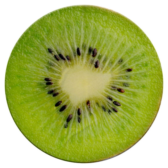 Cobija Manta Frazada Juana Gallo Diseño Redonda de Frutas Kiwi Ultra Suave