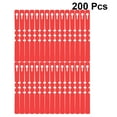 thumbnail image 3 of 200 Pcs Étiquettes de Plantes Imperméables Marqueurs de Pépinière Étiquettes de Jardin Classification de Jardin Étiquette Bonsaï Reconnaissance pour Ferme Jardin Extérieur (Rouge), 3 of 8