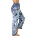 thumbnail image 3 of ToBeInStyle Women's Winter Print Ankle Length Pajama Bottoms - Winter Penguins, 3 of 7
