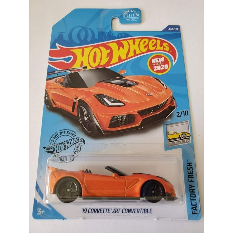 Hot Wheels 19 Corvette ZR1 Convertible Orange 2020 Factory