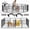 Black Silver, variant on Pvpy Yvrd Portable Dog Playpen for Outdoor,40" High 16 Panels Dog Fence with Gate,Pet Fence for Large/Small Dogs,Dog Fence for RV Camping,Yard,Black Silver