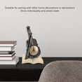 thumbnail image 4 of Vintage Violin Clock, Nostalgic Violin Model Clock  for Living Rooms for Studies, 4 of 8