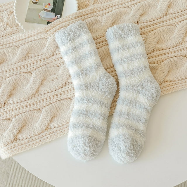 Warm Christmas Fashion Windproof Printing Mid Tube Socks Long Tube Cotton