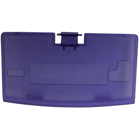 Clear Purple Battery Cover Game Boy Advance for Nintendo GBA Replacement Door