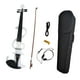 thumbnail image 2 of Profesional 4/4 Tamaño Silencioso / Violín Eléctrico Violín Blanco Con Bolsa Orquesta Portátil Concierto Escenario Accesorio De Rendimiento SM SunniMix Violín eléctrico silencioso, 2 of 8