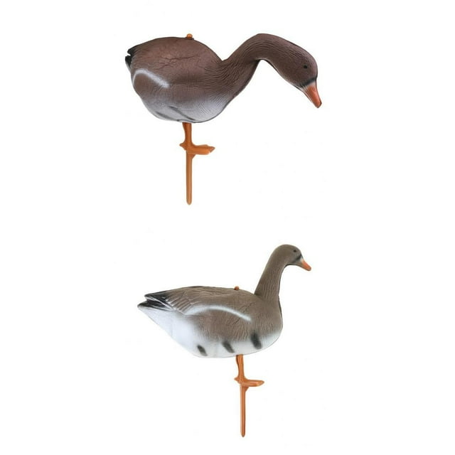 S SERENABLE Lots 2 Foaming Full-Body Goose Hunting Decoy Turkey Lawn Ornaments