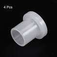 thumbnail image 3 of Uxcell 8mmx10mmx12.5mm Flanged Sleeve Bearings Nylon Bushings, White 4 Pack, 3 of 5