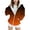 Orange2, variant on Krdevn Girls Hooded Jacket Zip Up Outerwear Casual Pullover Sweatshirt for Teen Youth Lightweight Spring Fall Coat,8-9 Years