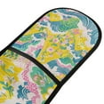 thumbnail image 4 of Yayeee Double Oven Mitt Kitchen Heat Resistant Baking 35" x7" Quilted Glove, Yellow Mountains, 4 of 6