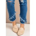thumbnail image 3 of ABPHQTO Pantalones de mezclilla ajustados de tiro medio desgastados para mujer, 3 of 5