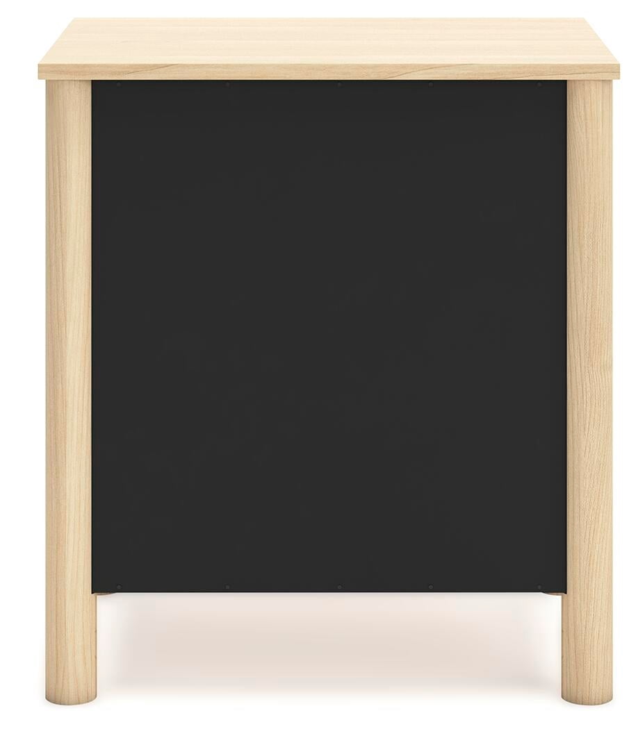 Signature Design by Ashley Cabinella 2 Drawer Nightstand, Tan