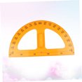 thumbnail image 3 of OULII Measuring Angles Protractor Plastic Yellow 1Pack for Home School, 3 of 8
