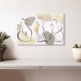 thumbnail image 2 of Elephant Stock Minimalist Cats Wall Art - Horizontal Canvas Wall Art - Living Room Wall Decor - Animal Canvas - White And Beige Decor - 12" x 8", 2 of 8