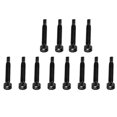 thumbnail image 4 of Guitar Neck Mounting Screws,  Shiny Help Connection Rustproof Humbucker Pickup Screws  For Bass Silver,Black,Gold, 4 of 8