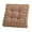 Coffee, variant on Corduroy Chair Cushion 16x16, Square Seat Pad for Dining Room Chairs, Office Desk Chairs & Kitchen Benches, Soft Floor Pillow for Meditation & Lounging, Indoor Outdoor Decorative Home Pillow