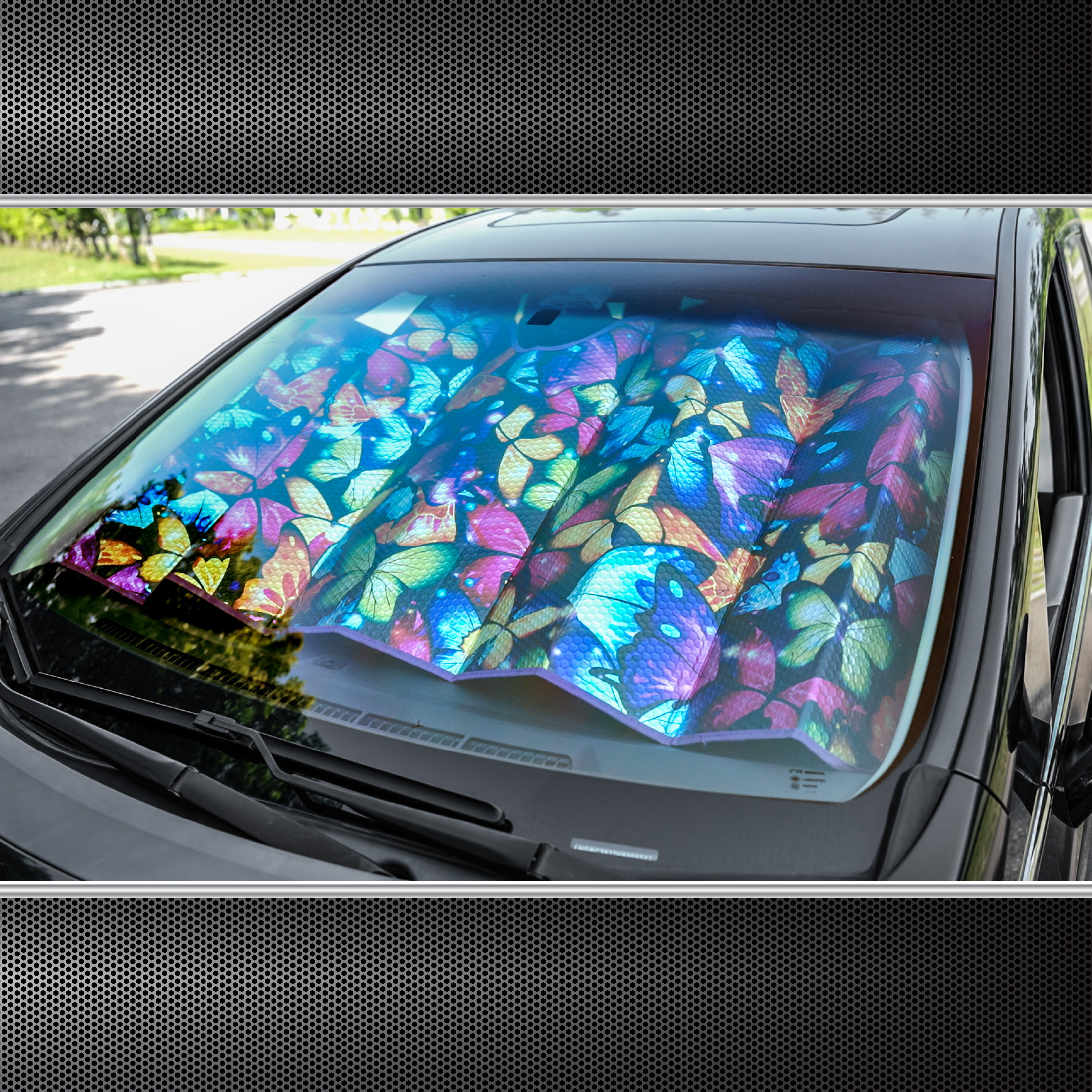 Auto Drive Universal Butterfly Accordion Sunshade photo 7