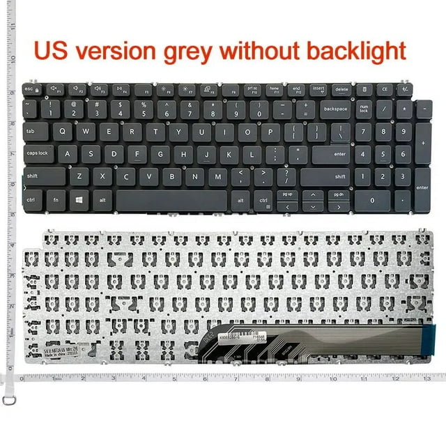 Nouveau Clavier Rétroéclairé US pour Dell 5508 3500 5580 Latitude 3510 P102F Ordinateur Portable Anglais OEM US Sans Rétroéclairage