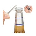 thumbnail image 3 of Juego de 24 abridores de botellas shaofei con forma de llave y 24 corchos de vino plata de ley, 3 of 5