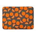 thumbnail image 1 of Carolines Treasures BB5142RUG Oranges sur Tapis de Mousse à Mémoire Lavable en Machine Gris, 1 of 4