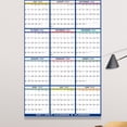 thumbnail image 3 of HOARBOEG July 2025 - Juness 2026 Wall-mounted Double-sided Erasable Calendar Foldable Style, 3 of 5