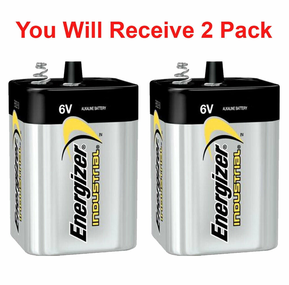 2-pack Eveready 1209 6V batteries