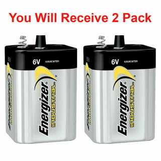 6V Lantern Alkaline Square Spring Top Battery Packs