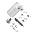 thumbnail image 2 of fastboy Sturdy And Durable Oil Catch Tank Can Wide Application For All Cars Universal silver, 2 of 6
