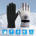 thumbnail image 2 of Winter Ski Snow Gloves for Men Women, Youth Touchscreen & Waterproof Cold Weather Hand Warming Gloves Winter Work Gloves, 2 of 8