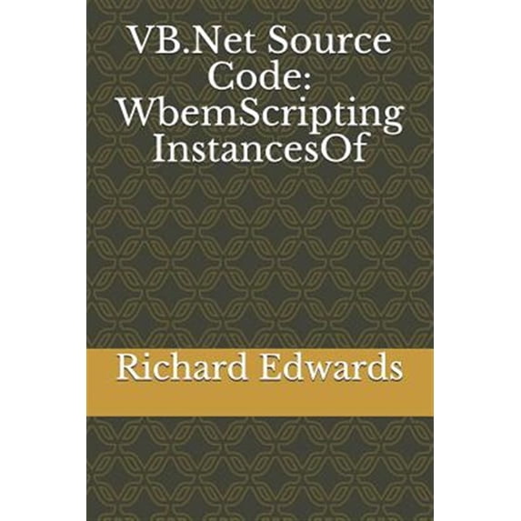 Pre-Owned VB.NET Source Code: Wbemscripting Instancesof