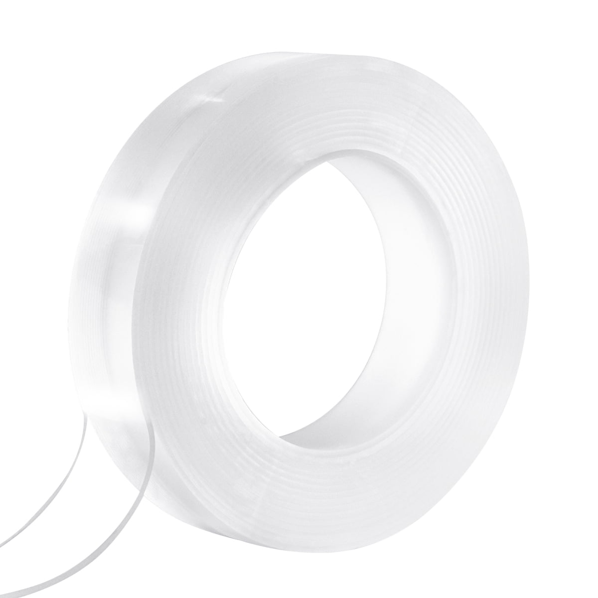 16 ft Heavy Duty Nano Double Sided Tape Strong Adhesive Reusable Clear Mounting Tape Removable Poster Picture Hanging Strips for Home Office Car Outdoor Use