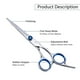 thumbnail image 3 of Kit de corte de pelo y tijeras profesionales, 10 piezas, 3 of 3