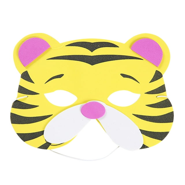 Animal Animal With Elastic Rope,Children's Animals Birthday, Toy Eye , Animal For Children, Masquerade Party 9 Party