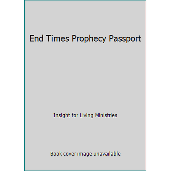 Pre-Owned End Times Prophecy Passport (Unknown) 1579729142 9781579729141