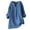 A-Blue268, variant on Yuanlong Womens T-Shirts 3/4 Sleeves V Neck Buttoned Long Tshirts Spring Summer Casual Breathable Relaxed Lady Tee Tops