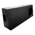 thumbnail image 2 of Q Power QBomb Single 12 Inch Vented Subwoofer Sub Box with Black Bedliner Spray, 2 of 4