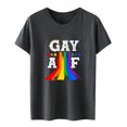 thumbnail image 2 of Pntutb Mujer Casual Cuello Redondo Impreso Camiseta Suelta Manga Corta Tops Blusa Pntutb Pntutb-750, 2 of 3
