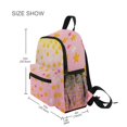thumbnail image 3 of FORMRS School Backpack with Front Zippered Pocket 12" Student Travel Daypack, Gradient Pink Stars, 3 of 6
