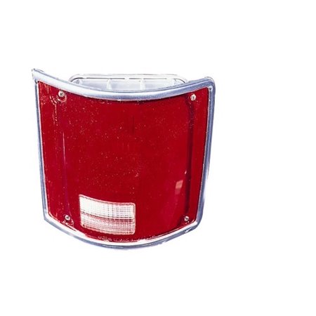 Side Tail Light Lens (Go-Parts » 1975 - 1986 Chevrolet K20 Tail Light Lens - Left (Driver) Side - (Fleetside) 5968329 GM2800122 Replacement For Chevrolet)
