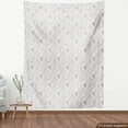 thumbnail image 4 of Ambesonne Floral Fabric by the Yard Upholstery, Soft Tone Branches Botany, 10 Yards, Pastel Pink and Pale Grey, 4 of 5