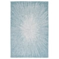 thumbnail image 3 of SAFAVIEH Micro-Loop Carbrey Sunburst Runner Rug, Aqua, 2'3" x 9', 3 of 10