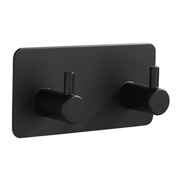 Gancho adhesivo para toallas de baño Ducha sin taladro Gancho para colgar en la pared de alta resistencia Toallero autoadhesivo Gancho para revestimiento de pared Cepillo de cocina Gancho adhesivo de