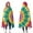 Rainbow Tie Dye, variant on Wearable Blanket,Blue Purple Tie Dye Pattern Hooded Wearable Flannel Blanket for Adults & Teens,Winter Poncho Shawl Wrap Cape Cozy Anti-Pill,50"x60"