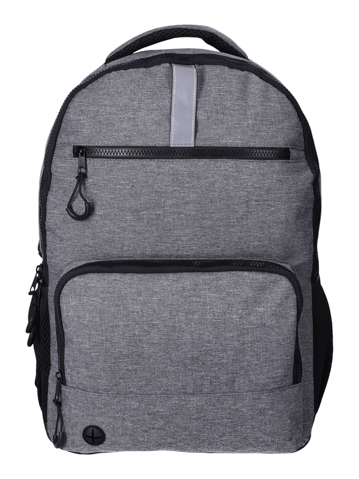 Wonder Nation Sensory Unisex 17" Backpack Charcoal Heather Grey