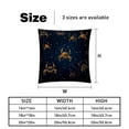 thumbnail image 5 of Velvet Decorative Throw Pillow Covers - Set of 2, Unique Patterns, 16x16, 18x18, 20x20 Inches for Home Decor & Gifts, 5 of 6