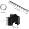 thumbnail image 3 of with Bolts Handlebar Riser Bar for Can for Am for Outlander for Max Motorcycle Handlebar Riser Clamp Handle Bar Mount 7/8" 22 Mm Handlebar Motorcycle Handlebar Clamps Riser(Black 22mm), 3 of 5